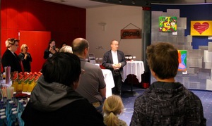 Ausstellungseröffnung in der Sparkasse Chemnitz Ausstellungseröffnung in der Sparkasse Chemnitz