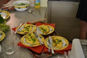 „Kochduell“ in der Lärche „Kochduell“ in der Lärche