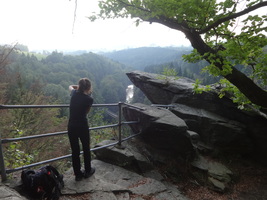 Wanderung vom Fichtelberg zur Schule