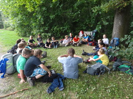 Wanderung vom Fichtelberg zur Schule