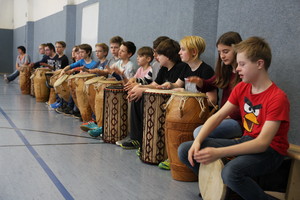 „Afrikanischer Orient“ in der Montessori-Schule „Afrikanischer Orient“ in der Montessori-Schule