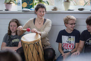 Ein bunter und kulinarischer Percussion-Kurs Ein bunter und kulinarischer Percussion-Kurs