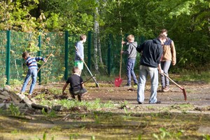 Auftakt zur Umgestaltung des Außengeländes Auftakt zur Umgestaltung des Außengeländes