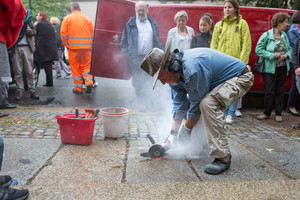 Eine Verbeugung vor den Opfern nationalsozialistischer Verbrechen