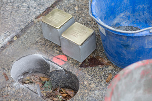 Eine Verbeugung vor den Opfern nationalsozialistischer Verbrechen