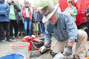 Eine Verbeugung vor den Opfern nationalsozialistischer Verbrechen