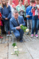 Eine Verbeugung vor den Opfern nationalsozialistischer Verbrechen