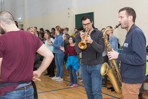 Unser Workshop mit Banda Internationale Unser Workshop mit Banda Internationale