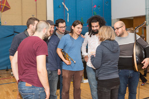 Unser Workshop mit Banda Internationale Unser Workshop mit Banda Internationale