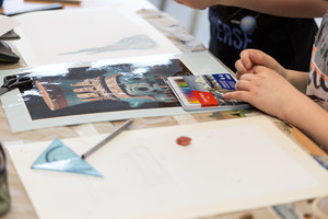 Endlich wieder Kunstprojektwoche Endlich wieder Kunstprojektwoche