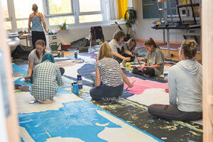 Stell Dir vor, es ist Frieden und alle machen mit - Friedensbanner für Chemnitz Stell Dir vor, es ist Frieden und alle machen mit - Friedensbanner für Chemnitz