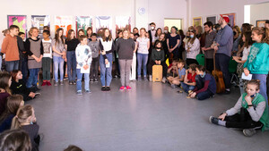 Finissage Stufe 5/6 der Oberschule am 24. März 2022 Finissage Stufe 5/6 der Oberschule am 24. März 2022