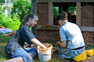 Unser neues Lehmhaus Unser neues Lehmhaus