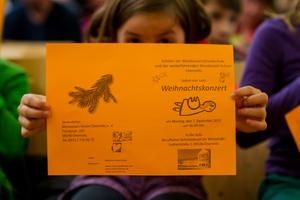 Weihnachtskonzert der Montessori-Schule Weihnachtskonzert der Montessori-Schule