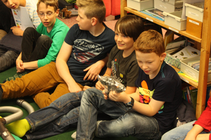 Neuzugang in der Klasse Holunder