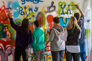 Bunt für den Frieden Bunt für den Frieden