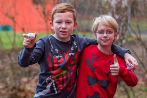 Eier im freien Fall Eier im freien Fall