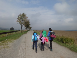 Wanderung vom Fichtelberg zur Schule Wanderung vom Fichtelberg zur Schule