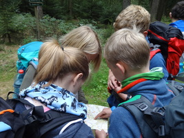 Wanderung vom Fichtelberg zur Schule Wanderung vom Fichtelberg zur Schule
