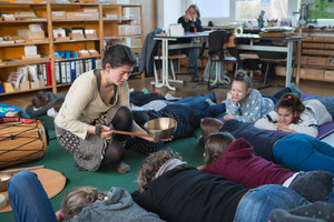 Ein bunter und kulinarischer Percussion-Kurs Ein bunter und kulinarischer Percussion-Kurs