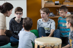 Ein bunter und kulinarischer Percussion-Kurs Ein bunter und kulinarischer Percussion-Kurs