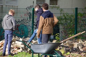 Auftakt zur Umgestaltung des Außengeländes Auftakt zur Umgestaltung des Außengeländes