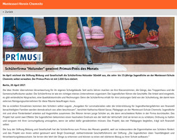 Schülerfirma „Holunder SGmbH“ für den Deutschen Engagementpreis 2018 nominiert Schülerfirma „Holunder SGmbH“ für den Deutschen Engagementpreis 2018 nominiert