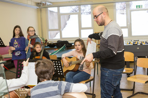 Unser Workshop mit Banda Internationale Unser Workshop mit Banda Internationale