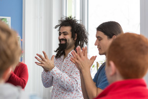 Unser Workshop mit Banda Internationale Unser Workshop mit Banda Internationale