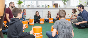 Unser Workshop mit Banda Internationale Unser Workshop mit Banda Internationale