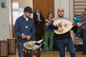 Unser Workshop mit Banda Internationale Unser Workshop mit Banda Internationale