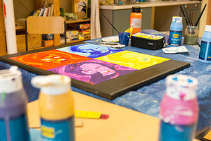 Kunst wäscht den Staub des Alltags von der Seele