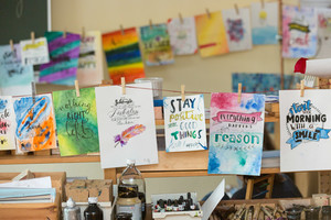 Kunst wäscht den Staub des Alltags von der Seele