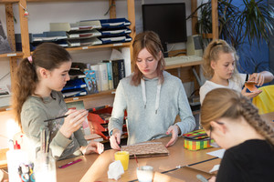 Kunst wäscht den Staub des Alltags von der Seele