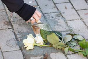 Ein Stolperstein für Alice Glaser