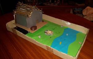 Steinzeitmodelle - Ergebnisse der heimischen Lernzeit Steinzeitmodelle - Ergebnisse der heimischen Lernzeit